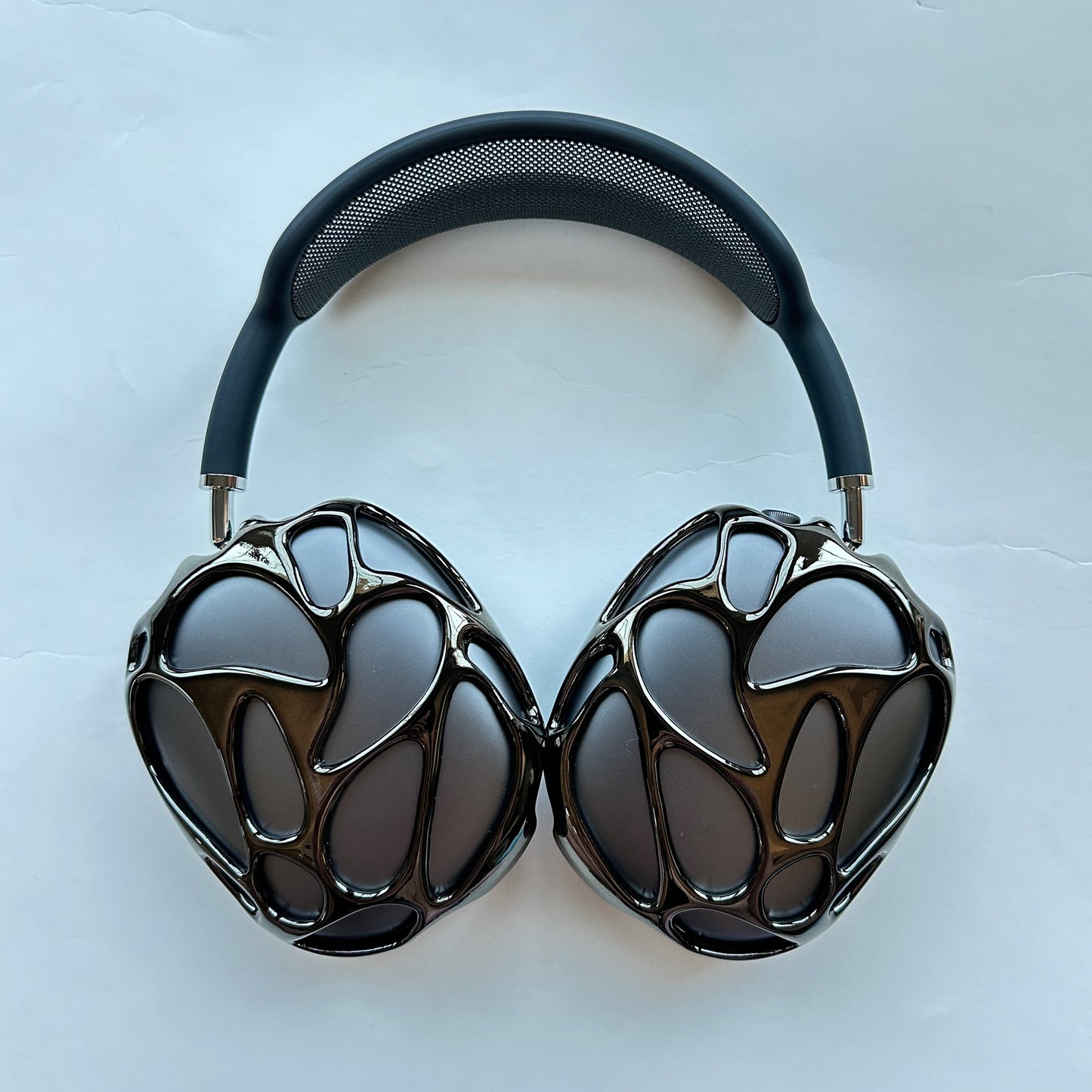 Echo Bubbles Chrome Covers for AirPods Max | Set of 2