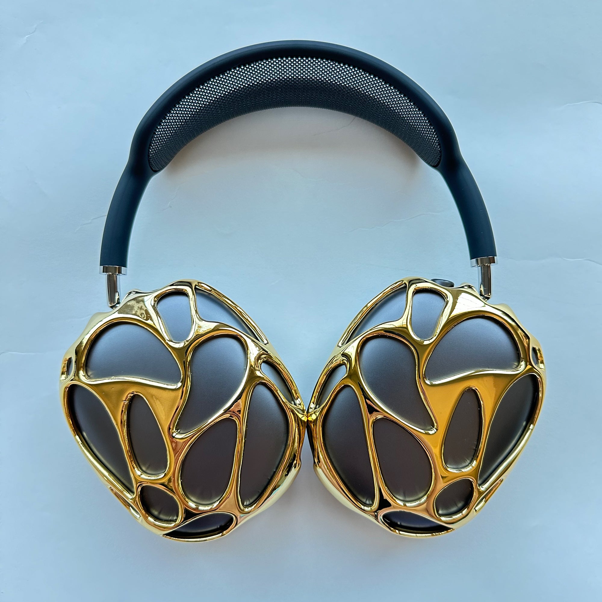 Echo Bubbles Chrome Attachment for AirPods Max - Abstract