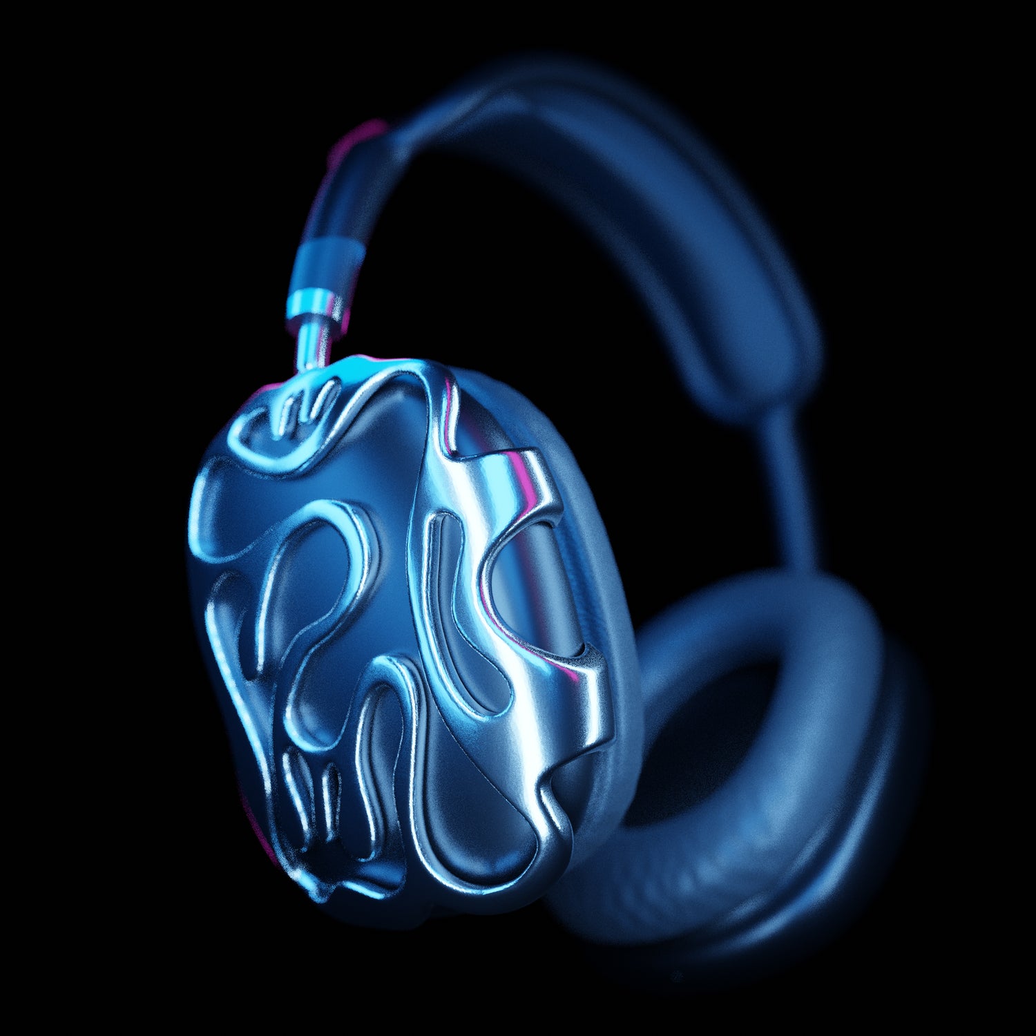 87 Forge Whimsical Waves Attachment for AirPods Max Headphones