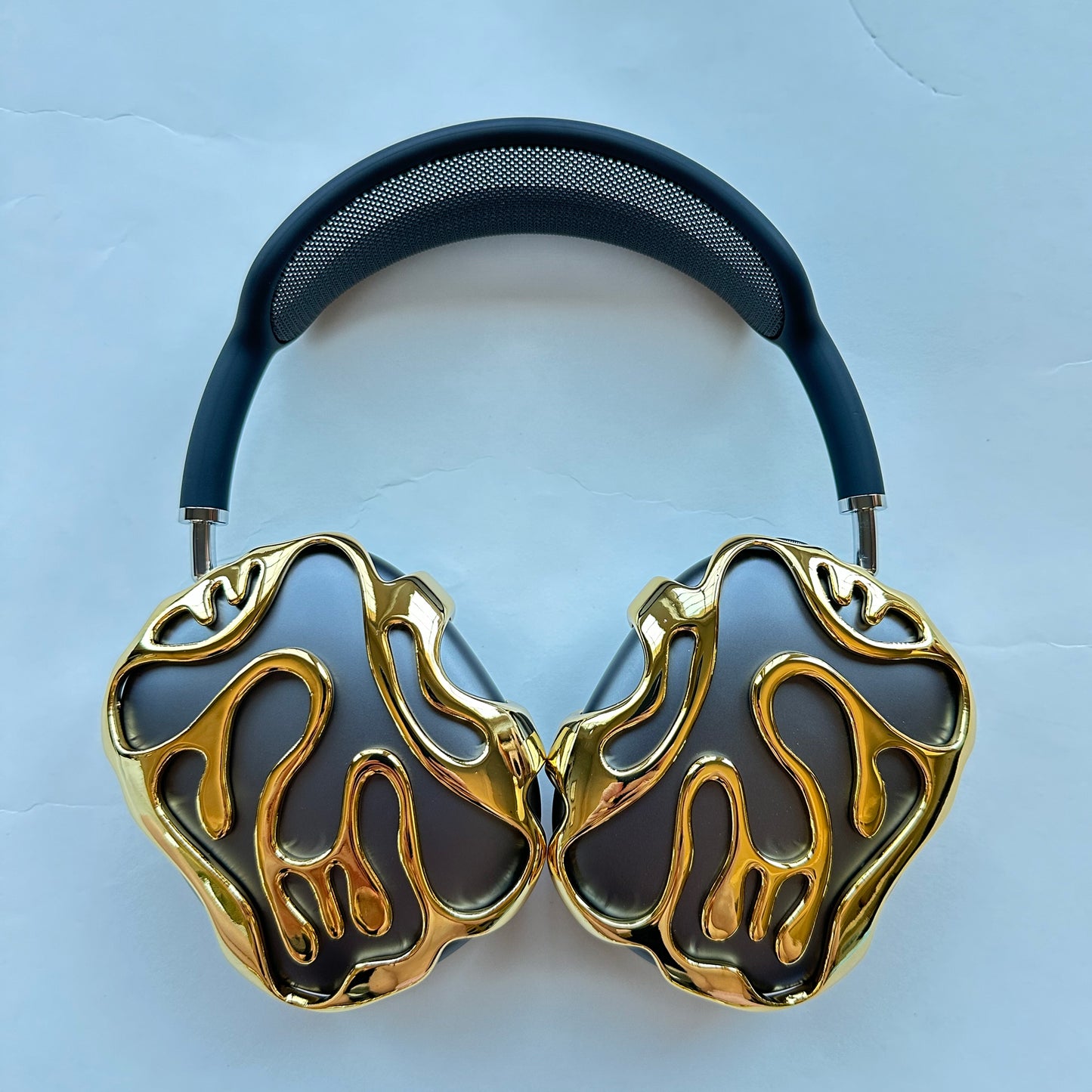 Whimsical Waves Chrome Covers for AirPods Max | Set of 2